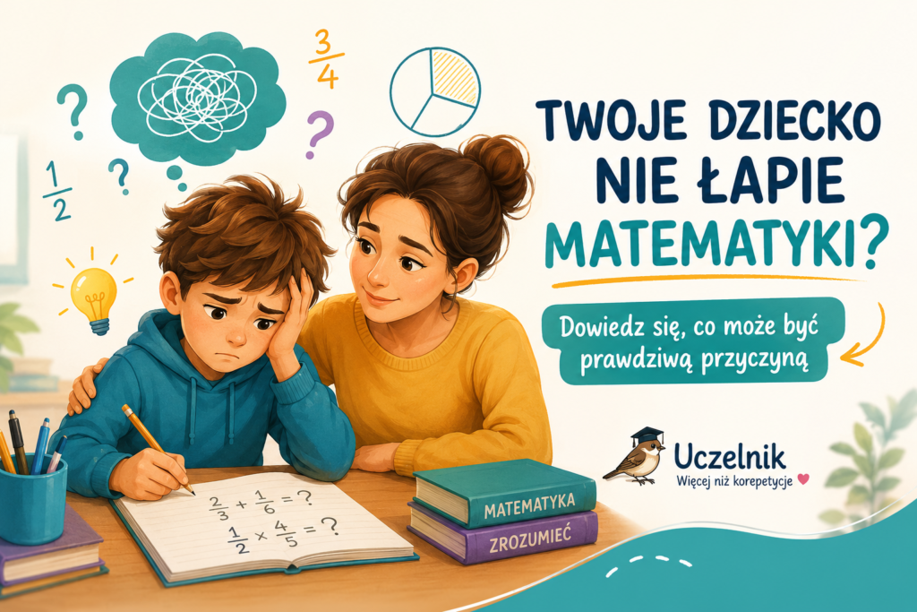 dziecko nie łapie matematyki